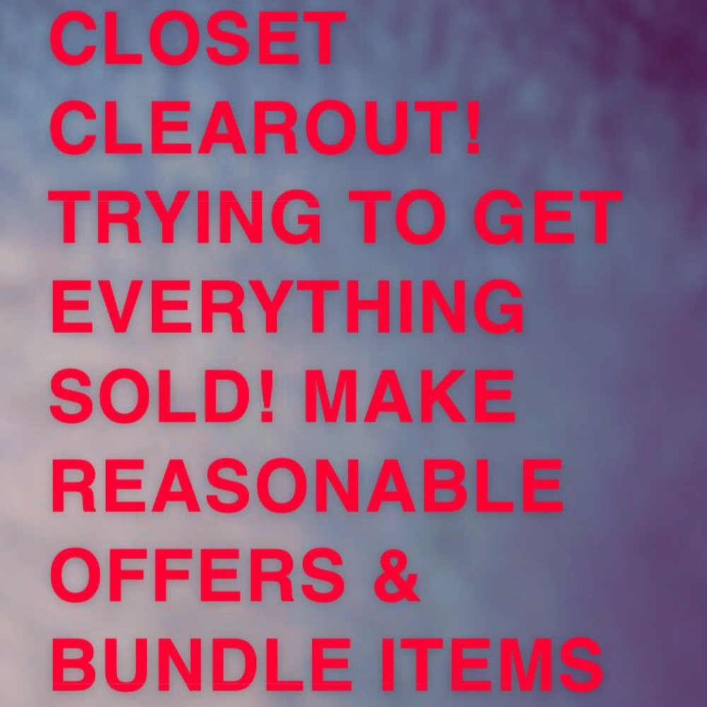 Make offers!! & bundle for discount!